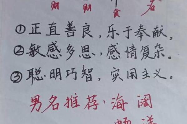 八字起名注意事项