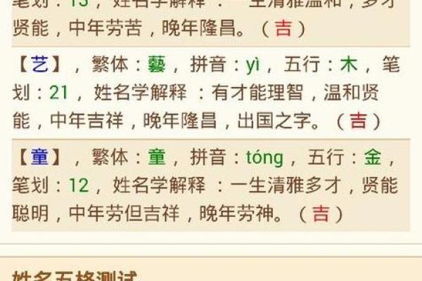 权威姓名测试打分,名字打分测试免费