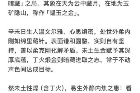 辛未八字