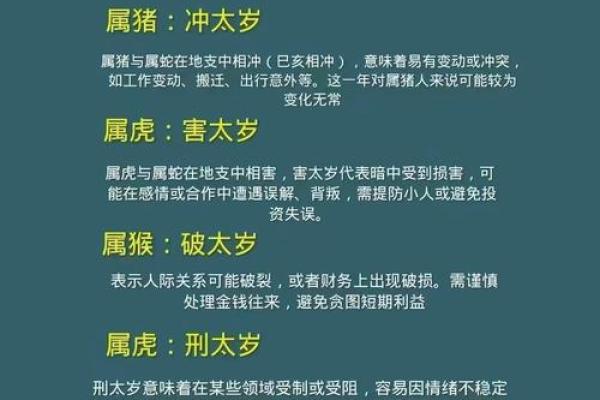 八字犯太岁