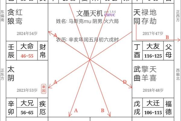 紫微斗数之：四化关系概论
