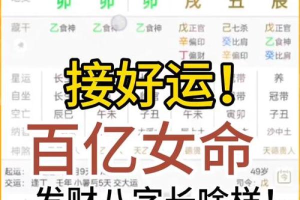 因老婆而发财的八字信息