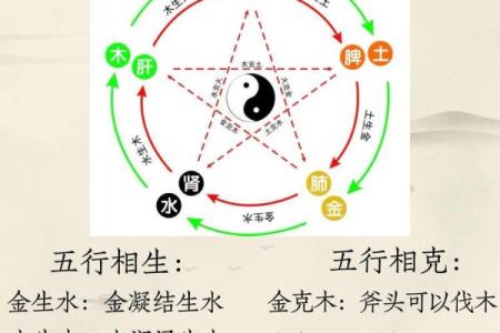 八字对应的五行
