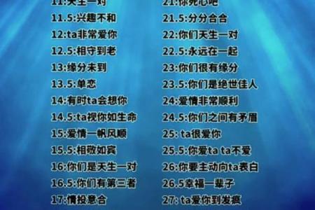 测名字爱情配对,爱情测试姓名配对超准