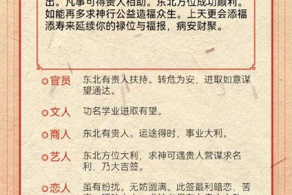 财神殿灵二十五签解