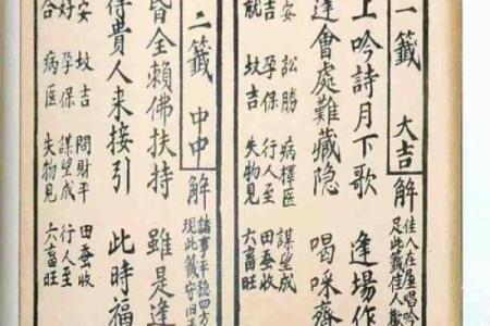 观音灵签第24签
