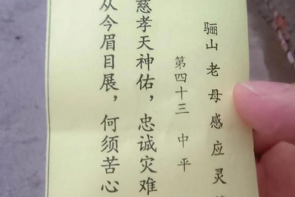 观世音菩萨灵签第三签