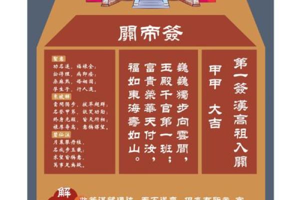 关岳庙灵签介绍