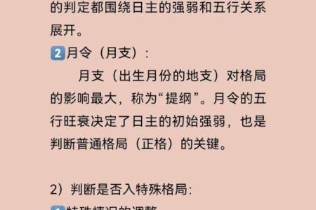 八字格局中上什么意思