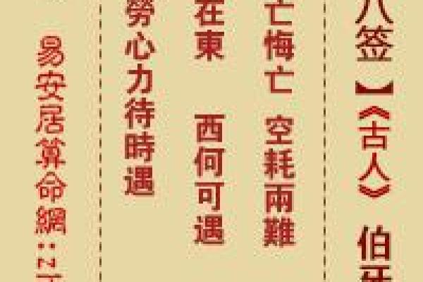 车公灵签第二十九签：何愁天地不知闻