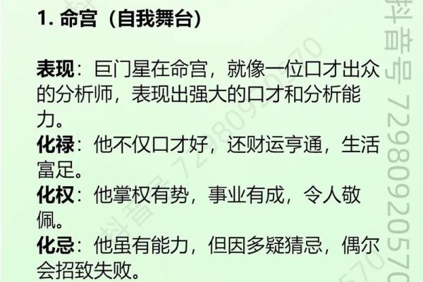 紫薇斗数的巨门