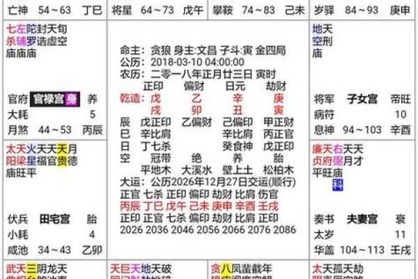 紫薇斗数怎么看命格