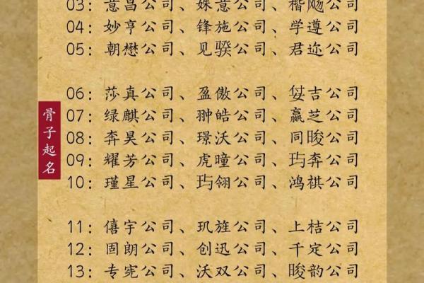咨询公司名字大全-名字大全姓名