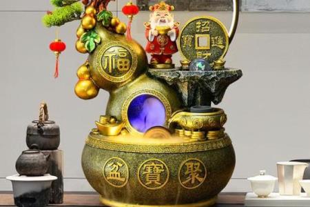 商场服装店风水摆聚宝盆招财