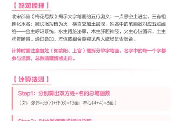 姓名配对笔画除以二 2个人的姓名笔画相加除以二的婚姻测试？