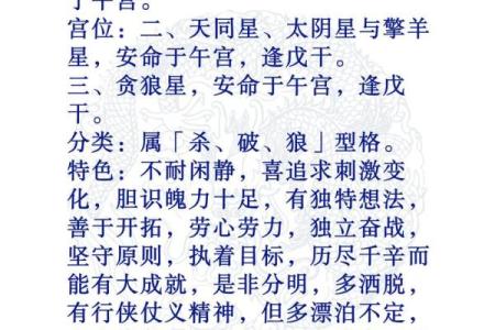 日月并命格,紫微斗数十大贵命命格