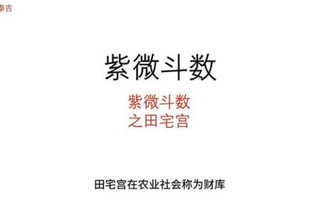 紫微斗数田宅宫看你会是有钱人吗？