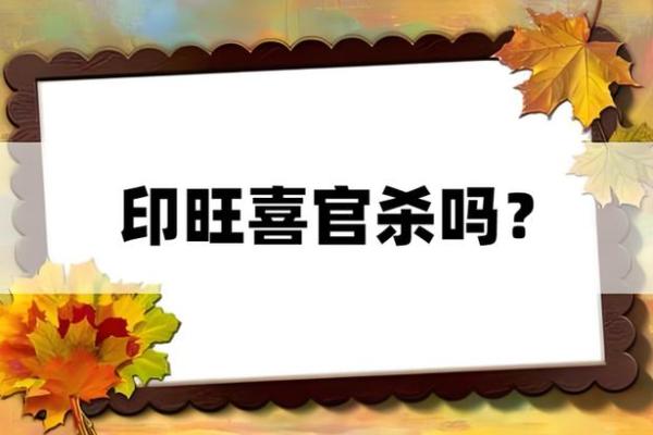 八字杀印旺