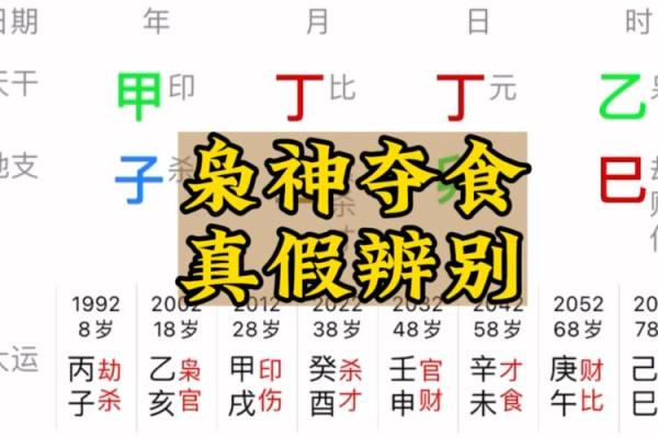 八字枭神夺食