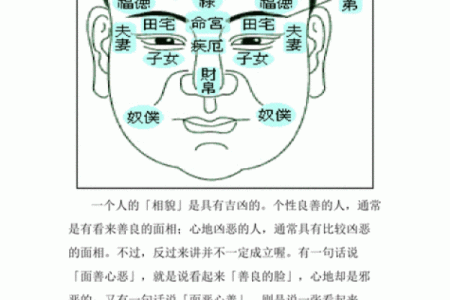 五官看面相算命图解男 男人五官面相大全
