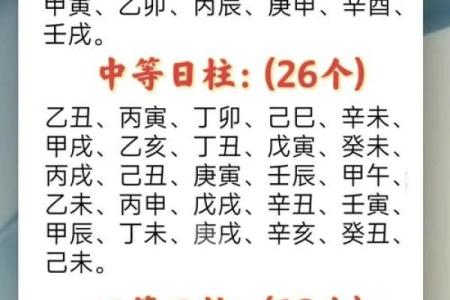 癸日的八字