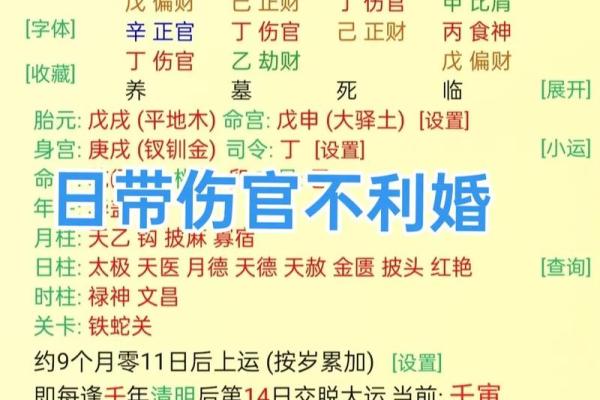 命运八字误姻缘免费阅读 八字命运的意思？
