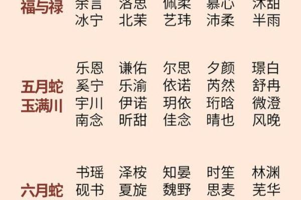 下午5点出生的属蛇男孩要如何起名，适合用什么字姓名