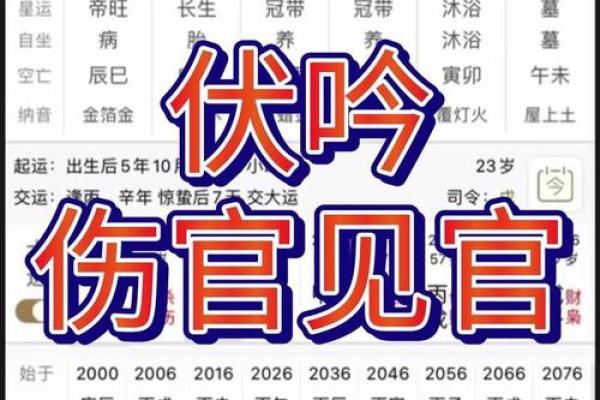 八字伏吟看感情婚姻