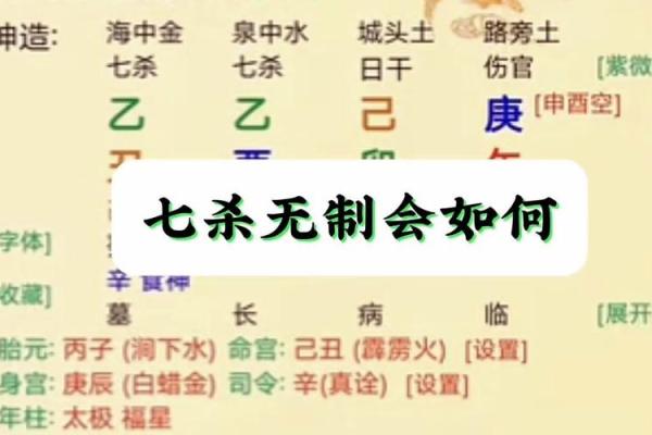 八字七杀体质