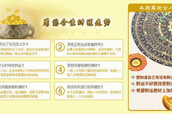 算命八字财弱