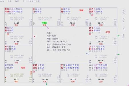 大运紫微斗数命盘查询详解 紫微斗数大运什么意思？