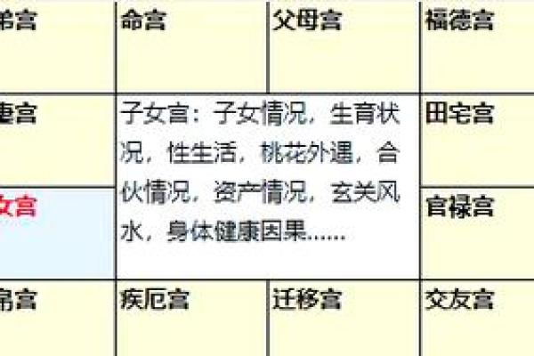 紫薇斗数子女宫看子女