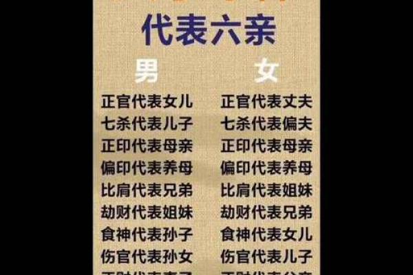 八字里十神