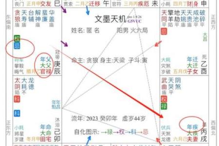 流年考运紫薇斗数