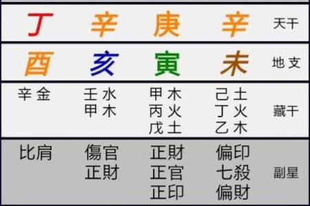 八字排盘怎么看图解