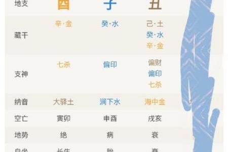 八字喜火木