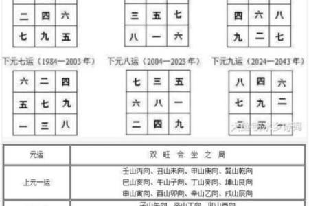 玄空飞星吉凶排盘
