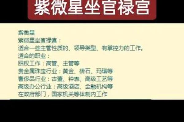 紫微斗数官禄宫详解，能否事业有成全看它