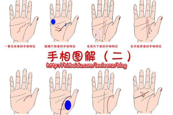 图解：手相纵欲线算命