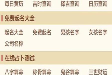 免费姓名测试吉凶,姓名生辰测试打分免费