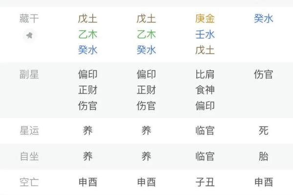 八字日支