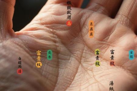 手相算命之十大手相富贵纹
