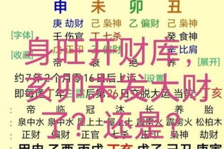 八字财库有几个为好