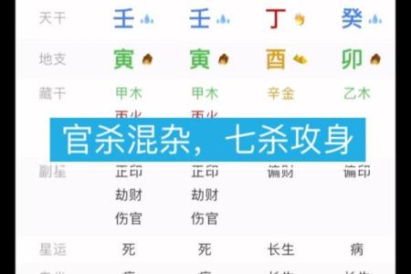 八字官杀混杂