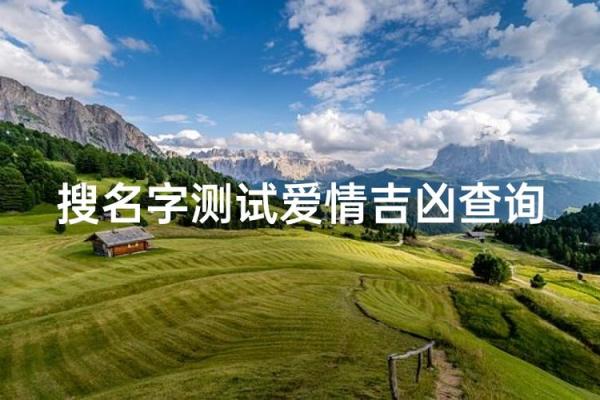 姓名配对恋爱契合度,姓名匹配测试免费
