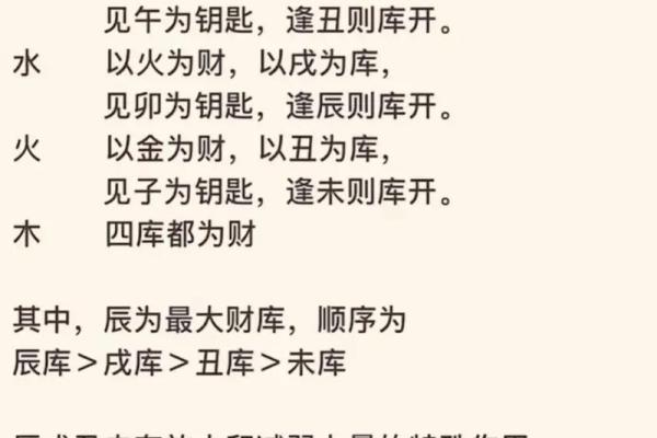 八字算财库,如何查自己有没有财库