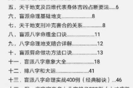 教你看八字 盲派命理的精髓是什么