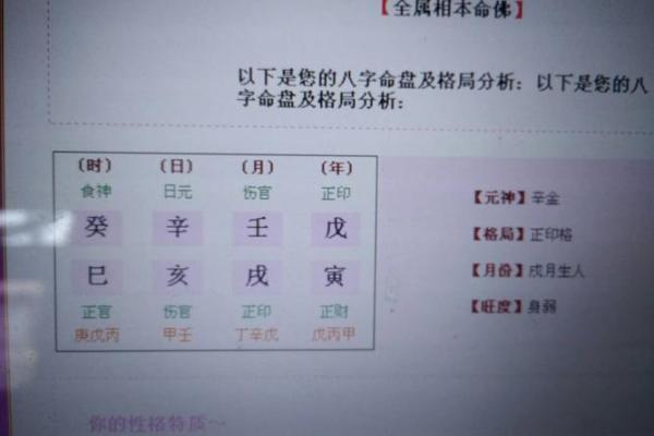 格局层次高的八字