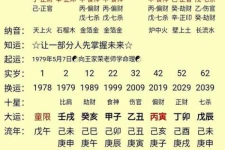 名人生辰八字命盘分析