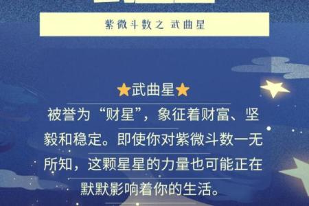 八字命主武曲星